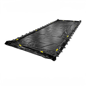 ENPAC Stinger Self-Rising Foam Wall Spill Berm, Black
