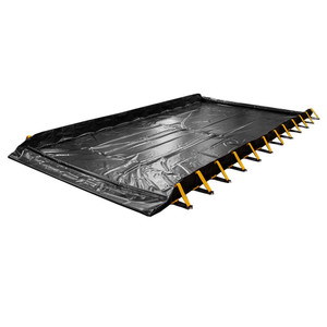 ENPAC Stinger Snap-Foam Drive-Through Spill Berm, Black