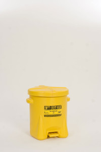 Polyethylene - Yellow w/Foot Lever - 6 Gal. (933-FLY)