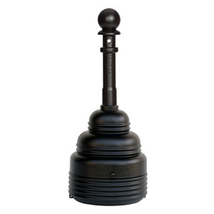 EAGLE 4 Gallon Outdoor Ashtray, SafeSmoker™, Black - 1208BLACK EAGLE 4 Gallon Outdoor Ashtray, SafeSmoker™, Black - 1208BLACK