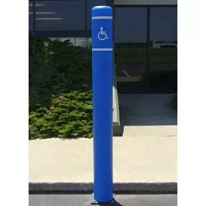 Innoplast BollardFlex Concrete Installation with 72" Cover
