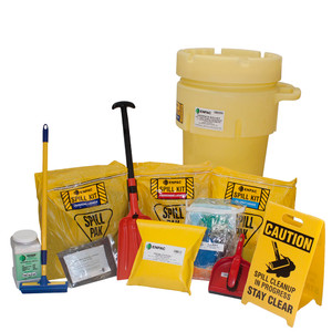 ENPAC 50-Gallon Wheeled Multi-Responder SHT Spill Kit, Yellow (13-WSHT50)