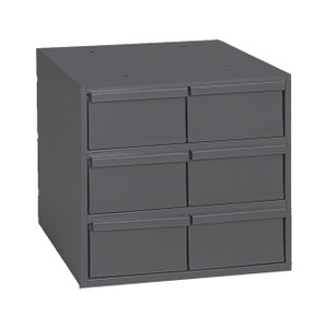 DURHAM 001-95, 6 drawers (vertical), 11-5/8" deep, gray DURHAM 001-95, 6 drawers (vertical), 11-5/8" deep, gray