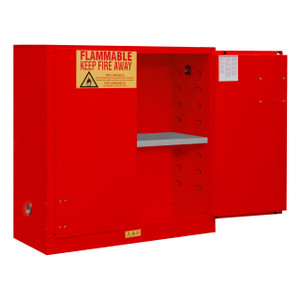 DURHAM 1030M-17, Flammable Storage, 30 Gallon, Manual