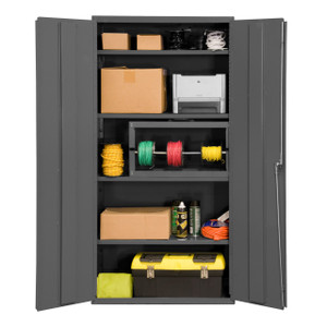 DURHAM 2602-4S-95, Shelf Cabinet, 36X18X72, 4 shelves