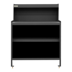DURHAM 3000RSNDLF-95, Stationary Workstation, 2 shelf, no door