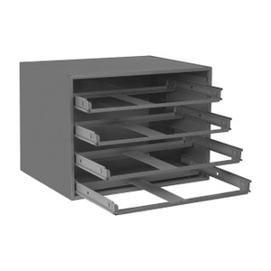 DURHAM 303-95, Large slide rack, 4 compartments