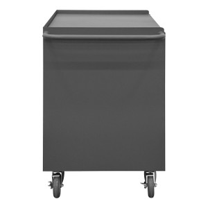 DURHAM 3110-95, Mobile Bench Cabinet, steel top, no door