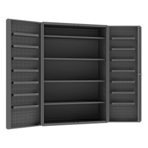 DURHAM DC48-4S14DS-95, Cabinet, 24X48X72, 18 shelf, no legs