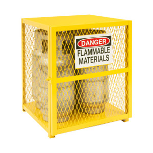 DURHAM EGCVC4-50, Vertical Gas Cylinder Cabinet, Cap. 4