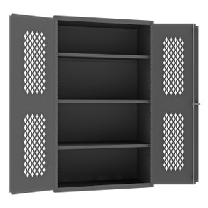 DURHAM EMDC-362472-95, Ventilated Cabinet, 24X36, 3 shelves