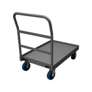 DURHAM EPTLU24366PU95, Platform Truck, 6" Polyurethane, lips up