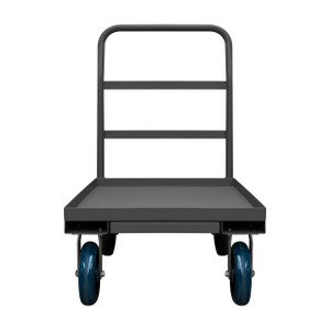 DURHAM EPTLU30608PU95, Platform Truck, 8" Polyurethane, lips up