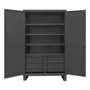 DURHAM HDCD247278-6B95, Cabinet, 24X72, 3 shelves, 6 drawers