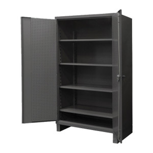 DURHAM HDCP243678-4S95, Cabinet, 24X36, 12 gauge, 4 shelf