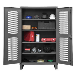 DURHAM HDCV246078-4S95, Cabinet, 24X60, 4 shelves, recessed