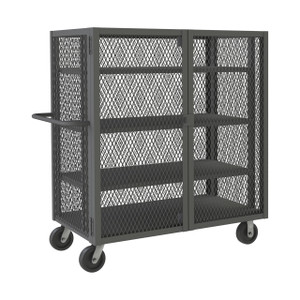 DURHAM HTL-3060-DD-3AS-95, Security Mesh Truck, 4 shelves