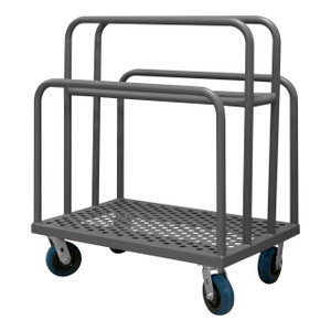 DURHAM PMWP-2436-6PU-95, Panel Moving Truck, 4 welded dividers
