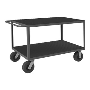 DURHAM RIC-2448-2-95, Rolling Instrument Cart, 2 shelves