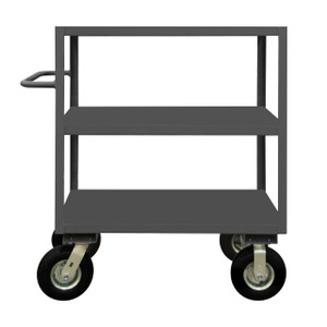 DURHAM RIC-367250-3-95, Rolling Instrument Cart, 3 shelves