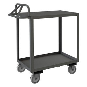 DURHAM RSCE-1830-2-TLD-95, Rolling Service Cart, ergonomic handle