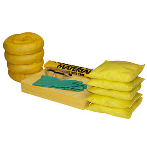 SpillKit.com Wall-Mount Spill Locker Refill Kit - HazMat