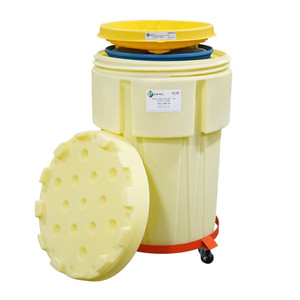 ENPAC Poly Spill Collector 110 with Poly Drum, Yellow (8080-YE)