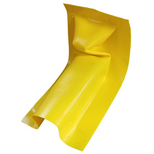 ENPAC Modular Diverter Berm Wall Butt, Yellow (48-2WALL-DB)