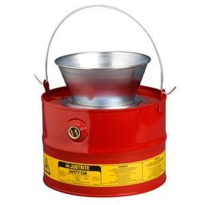 JUSTRITE 3 GAL DRAIN CAN YELLOW