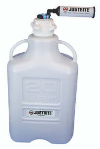 JUSTRITE CAR,HDPE,20L,83MMCAP,7PRT,FIL