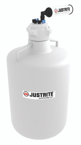 JUSTRITE CAR,HDPE,20L R,83MMCAP,7PRT,FI