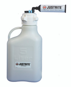 JUSTRITE CAR,HDPE,5L,83MMCAP,8PRT,FIL
