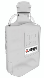JUSTRITE CARBOY,CP, 10L, 83MM CAP