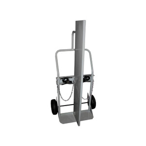 JUSTRITE Double Cylinder Hand Truck With Firewall, 10.5" Pneumatic Wheels - 35042 JUSTRITE Double Cylinder Hand Truck With Firewall, 10.5" Pneumatic Wheels - 35042