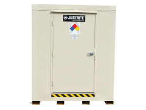 JUSTRITE 9-Drum, 2-Hour Fire-Rated Outdoor Safety Locker - 912090 JUSTRITE 9-Drum, 2-Hour Fire-Rated Outdoor Safety Locker - 912090
