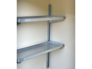 JUSTRITE 6, 9 and 12 Drum, 2-Tier Shelving for Outdoor Safety Lockers - 915103 JUSTRITE 6, 9 and 12 Drum, 2-Tier Shelving for Outdoor Safety Lockers - 915103