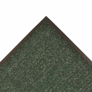 NOTRAX Low Profile Entry Rug Mat, Brush Step® 3X10 Hunter Green - 109S0310GN
