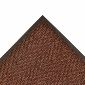 NOTRAX Low Profile Scraper Entrance Mat Arrow Trax® 3X60 Brown - 118R0036BR