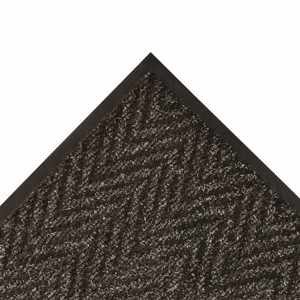 NOTRAX Low Profile Scraper Entrance Mat Arrow Trax® 3X60 Charcoal- 118R0036CH