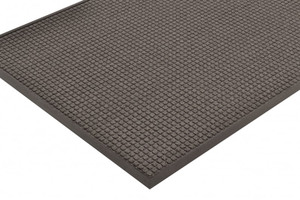 NOTRAX Low Profile Water Trap Door Mat, Mat Guzzler™ 3X5 Slate Blue - 166S0035BU NOTRAX Low Profile Water Trap Door Mat, Mat Guzzler™ 3X5 Slate Blue - 166S0035BU