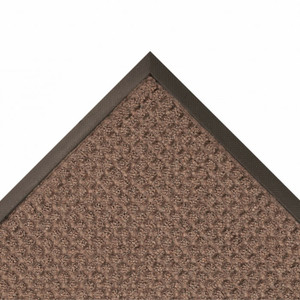 NOTRAX Low Profile Water Trap Door Mat, Mat Guzzler™ 4'x 6' BROWN -166S0046BR
