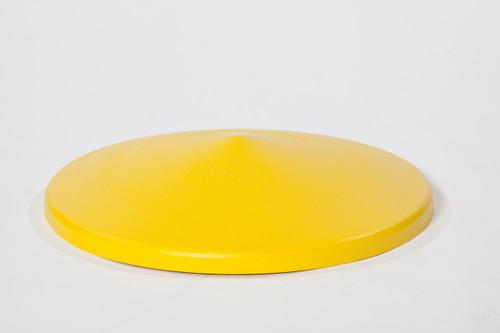 EAGLE 18.5" Diameter Drum Funnel Cover, Yellow - 1664