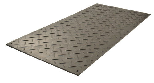 CHECKERS AlturnaMAT® 4' x 8' Ground Protection Mats, 120 Ton Load Capacity, Black - AM48