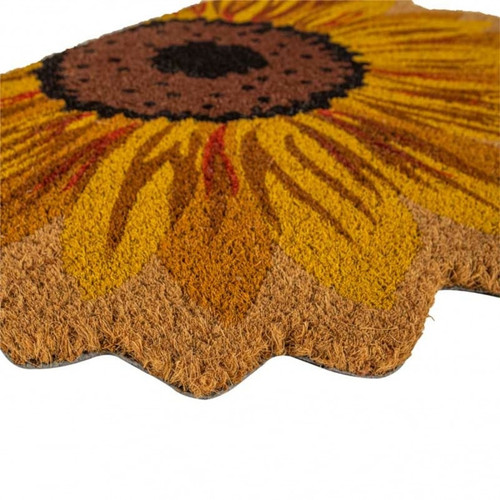 NOTRAX Front Door Sunflower Coir Vinyl-Backed  18X30 Sun Flower - C12S1830SR