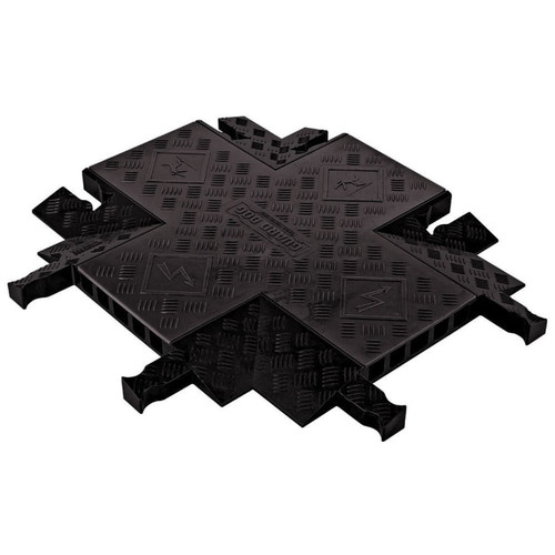 CHECKERS 4-Way Cross for GD5X125, 5-Channel Guard Dog® Cable Protector -GDCR5X125-B/B