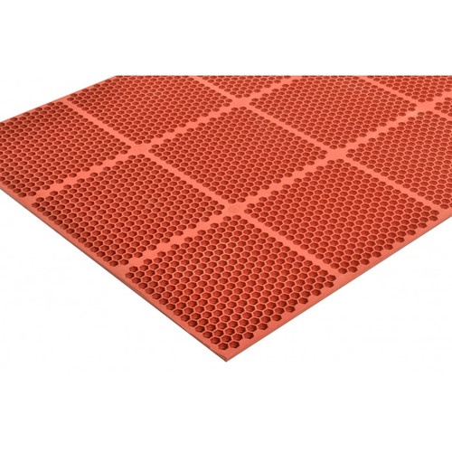 NOTRAX Drainage Anti-Fatigue Mat Optimat®3X6 RED - T15S0036RD