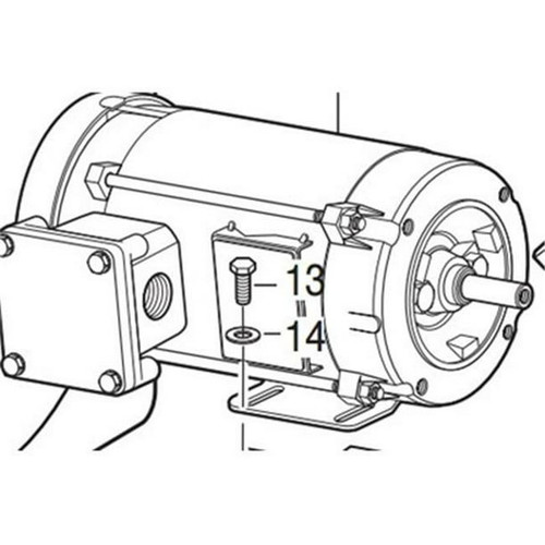 ALLEGRO Motor, Explosion-Proof, 120V