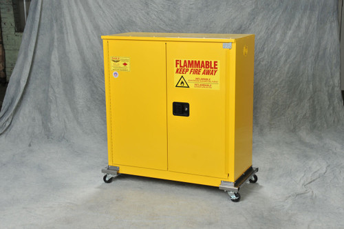 Wheel Kit for 12,15, 16, 30 gal. Safety Cabinets