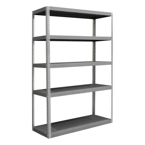 DURHAM Heavy Duty Shelving, 5 Shelves, 48 x 24 x 72