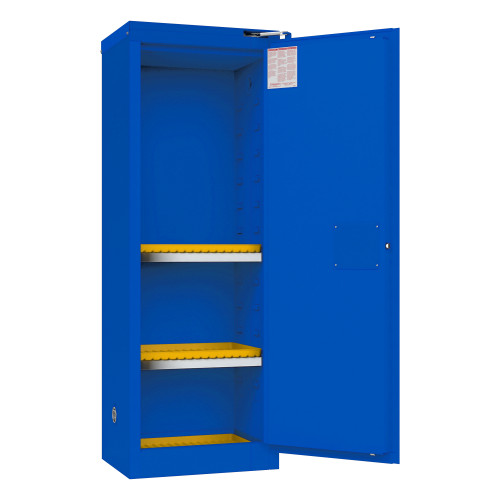 DURHAM Corrosive Storage, 22 Gallon, Self Close